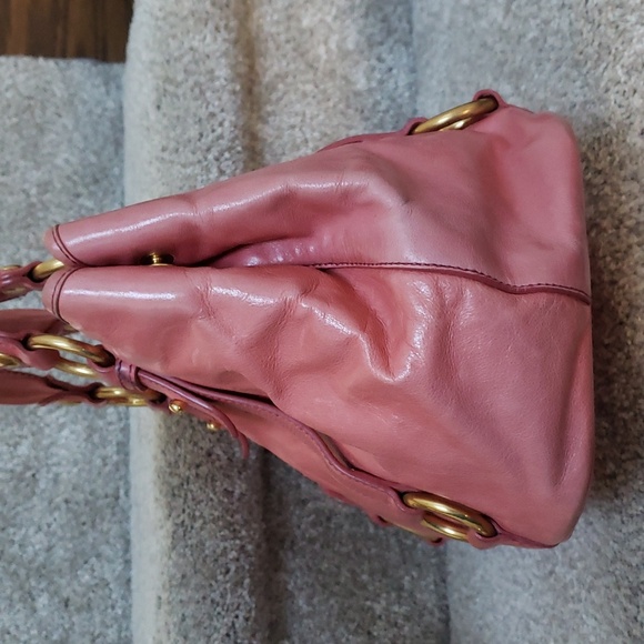 Miu Miu Pink 2way bag Authentic strap included - Picture 3 of 14